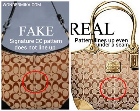 fake coach bag vs real coach bag|check serial number coach bag.